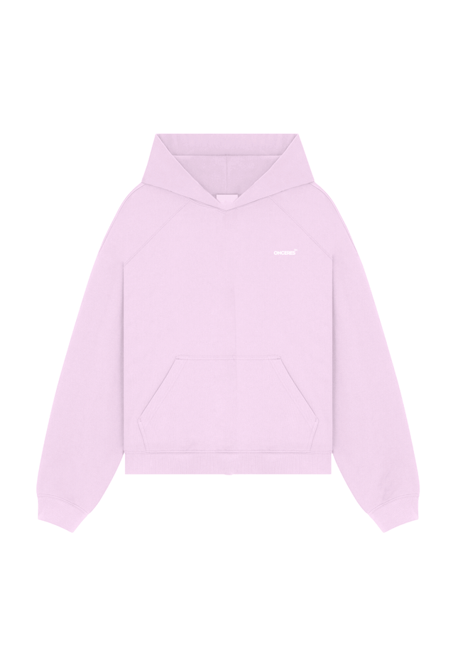 Logo oversize Hoodie - Rosa - Onceres™