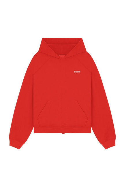 Logo oversize Hoodie - Rot - Onceres™