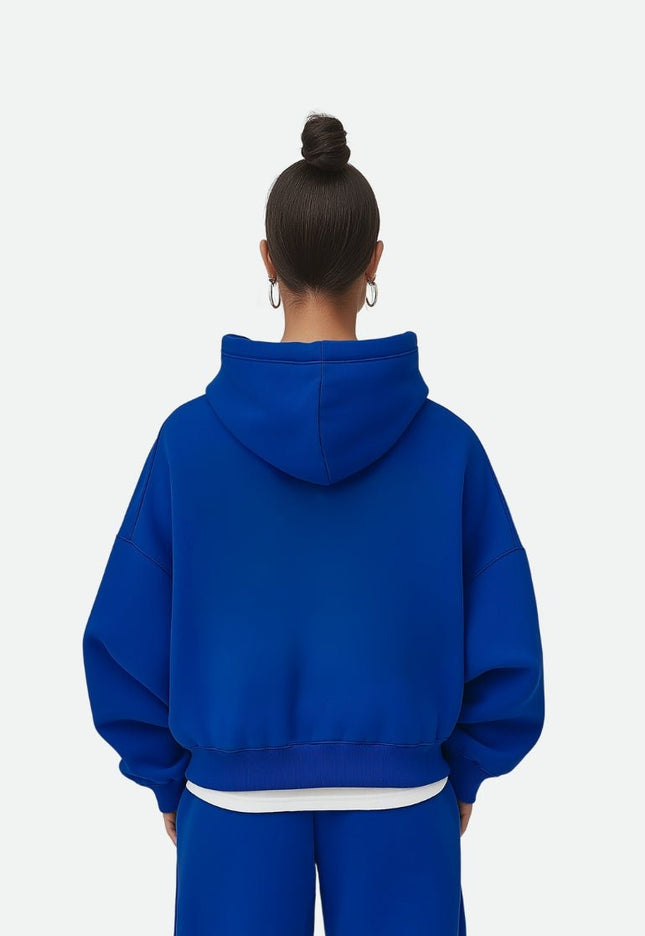 Logo oversize Hoodie - Royal Blue - Onceres™