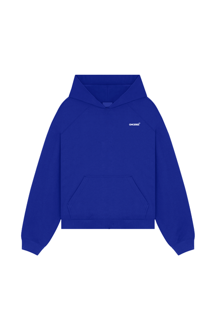Logo oversize Hoodie - Royal Blue - Onceres™