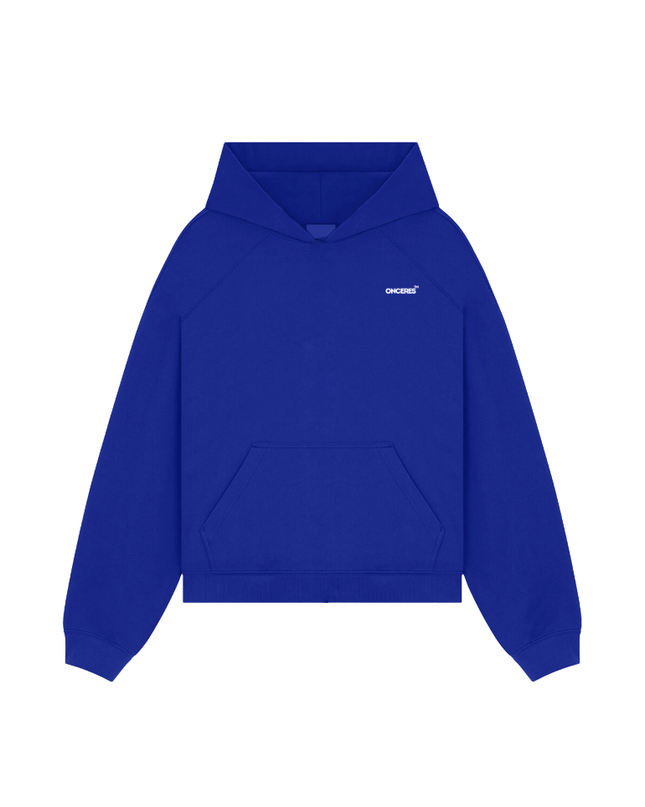 Logo oversize Hoodie - Royal Blue - Onceres™