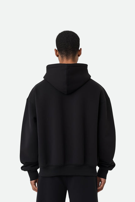 Logo oversize Hoodie - Schwarz - Onceres™