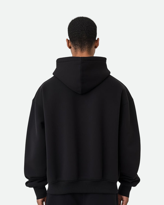 Logo oversize Hoodie - Schwarz - Onceres™