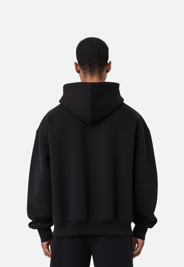 Logo oversize Hoodie - Schwarz - Onceres™