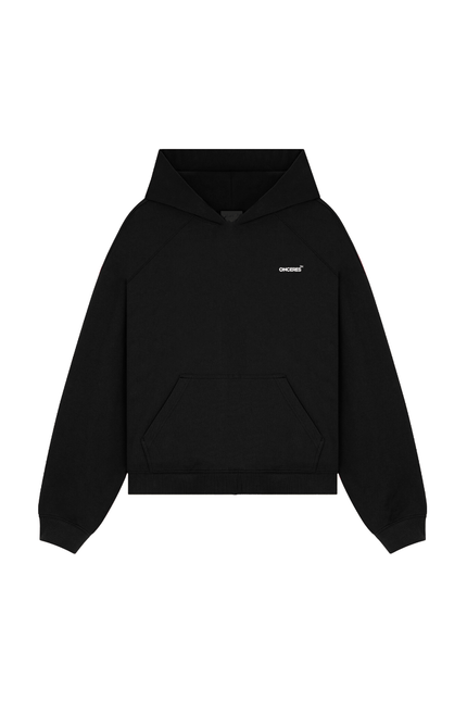 Logo oversize Hoodie - Schwarz - Onceres™
