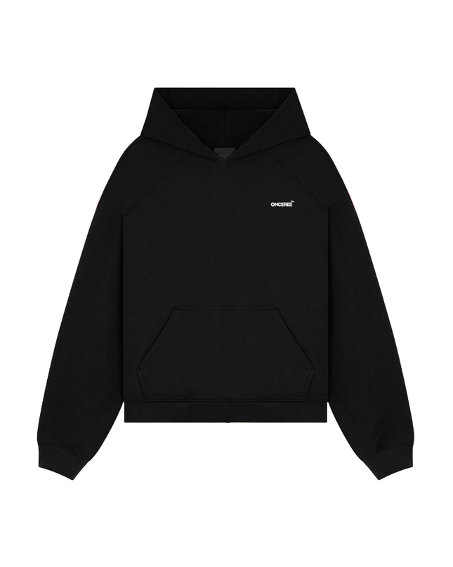 Logo oversize Hoodie - Schwarz - Onceres™