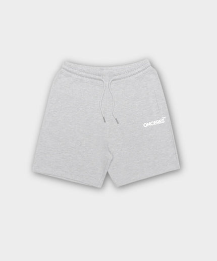 Logo Short heavy Sweatpant Grey - Onceres™