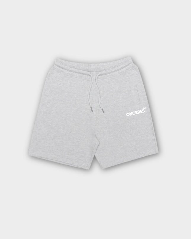 Logo Short heavy Sweatpant Grey - Onceres™