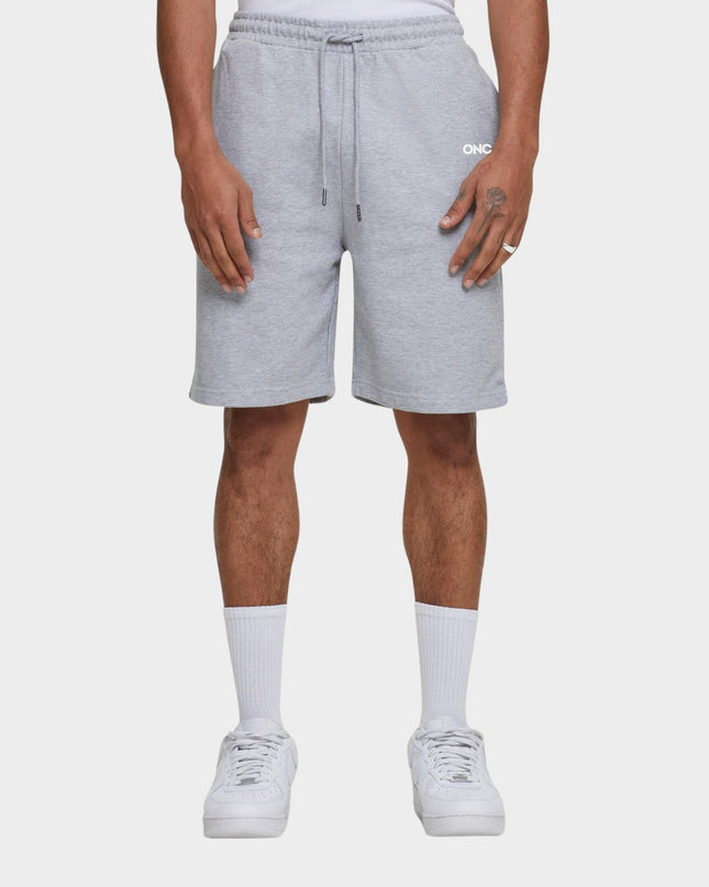 Logo Short heavy Sweatpant Grey - Onceres™