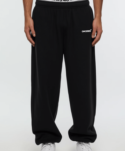 Logo Sweatpants Schwarz - Onceres™