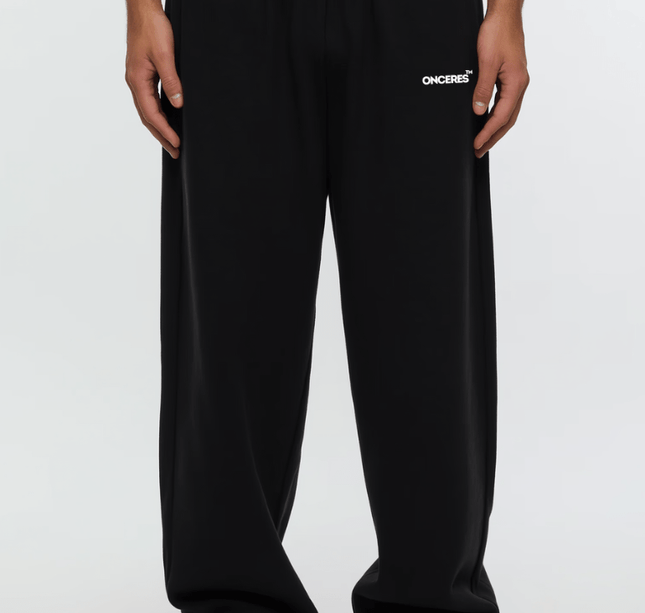 Logo Sweatpants Schwarz - Onceres™