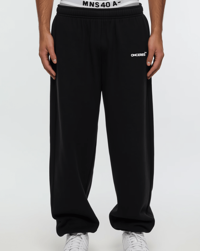 Logo Sweatpants Schwarz - Onceres™