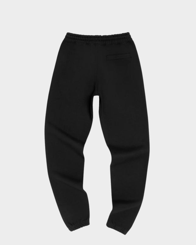 Logo Wide heavy Sweatpant Black - Onceres™