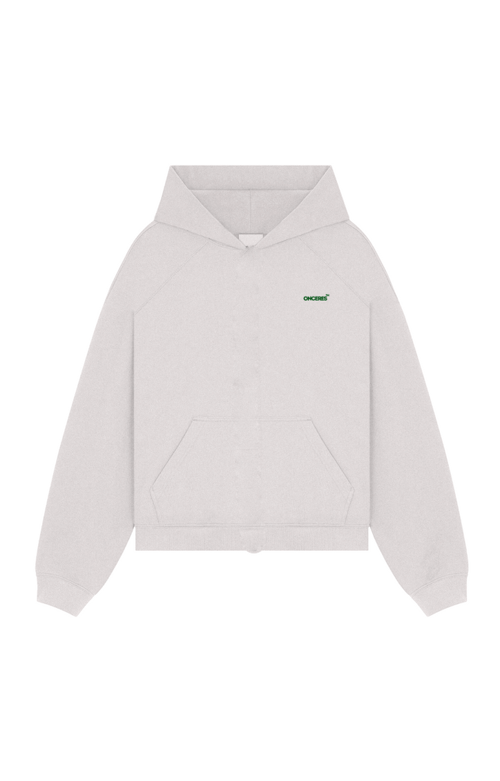 Logo oversize Hoodie - Grau