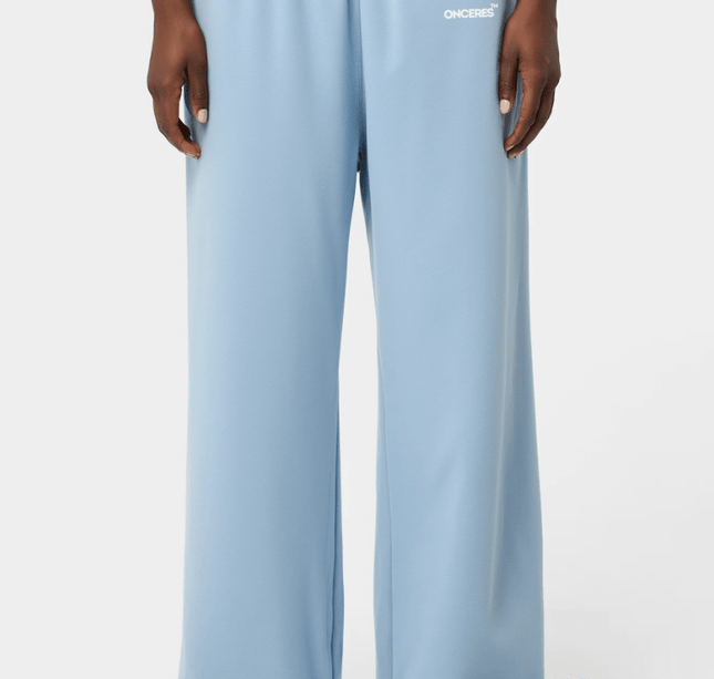 Open Leg Track Pants Blau - Onceres™