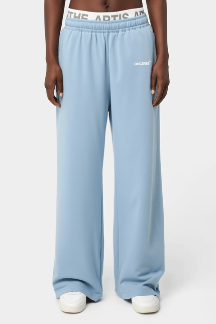 Open Leg Track Pants Blau - Onceres™