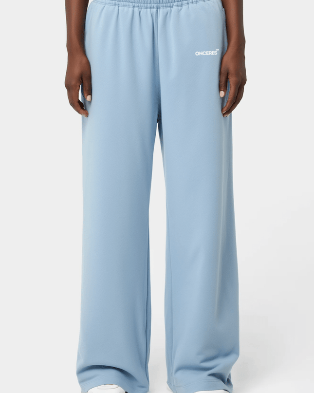 Open Leg Track Pants Blau - Onceres™