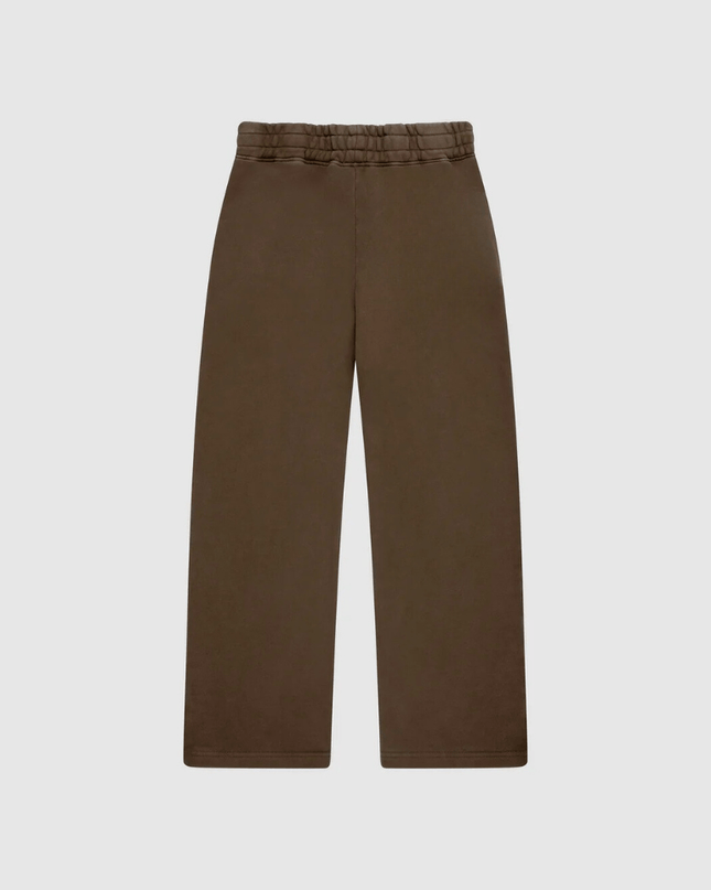 Open Leg Track Pants Braun - Onceres™