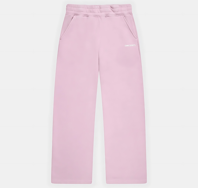 Open Leg Track Pants Pink - Onceres™