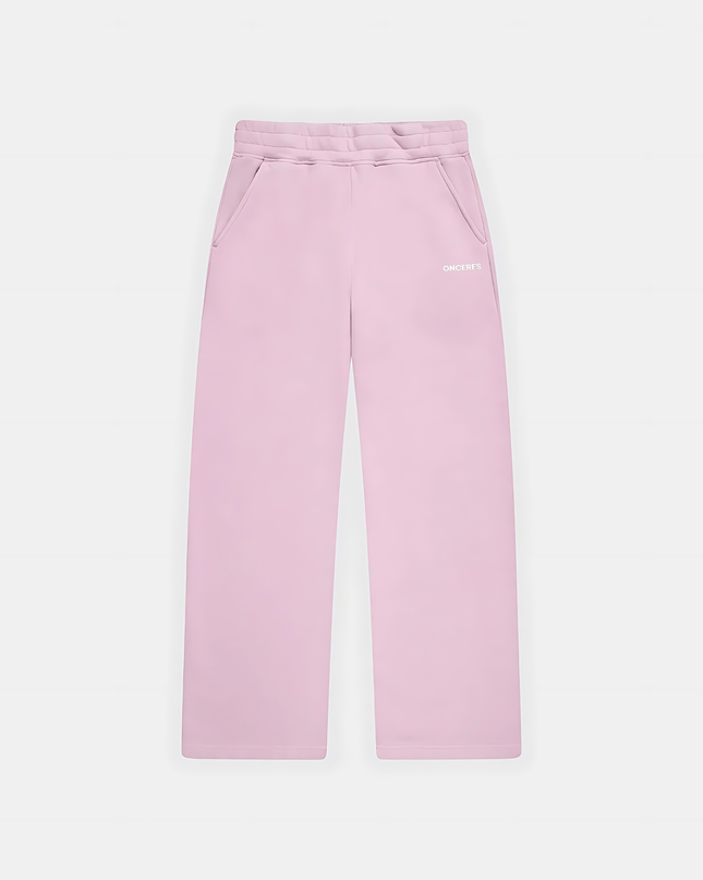 Open Leg Track Pants Pink - Onceres™