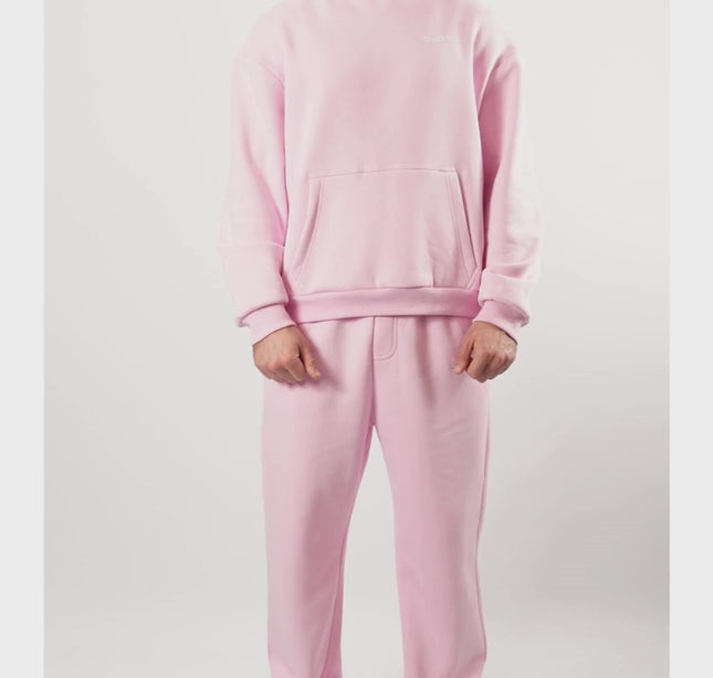 Open Leg Track Pants Pink