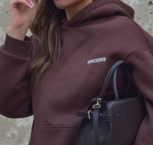 Track Suit Hoodie Braun