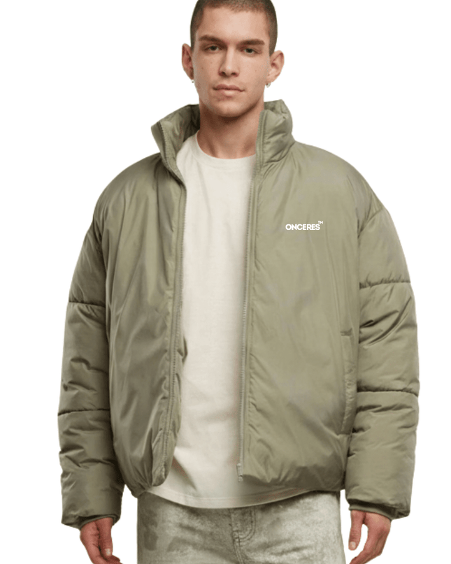 Puffer Jacket - Olivegrün - Onceres™