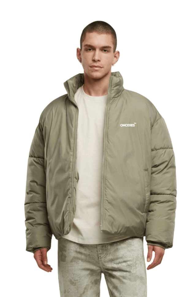 Puffer Jacket - Olivegrün - Onceres™