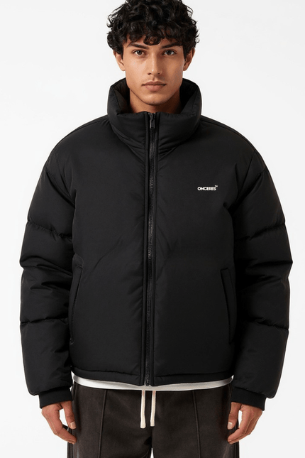 Puffer Jacket - Schwarz - Onceres™