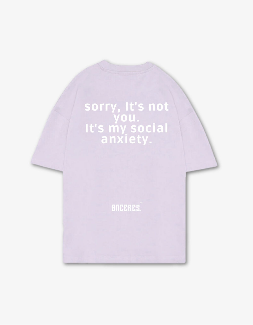 Social anxiety - Lilac - Onceres™