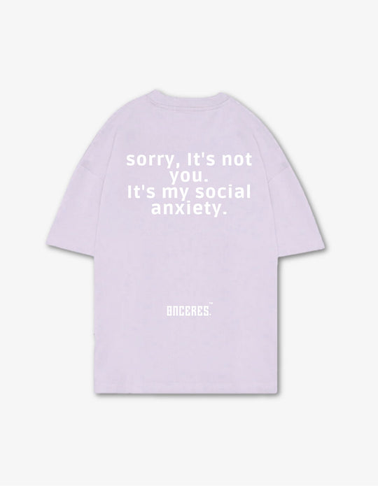 Social anxiety - Lilac - Onceres™