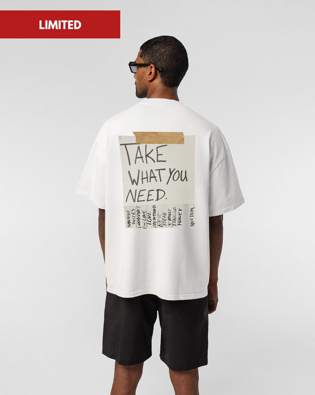 Take what you need - White - Onceres™