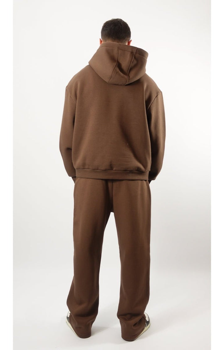 Track Suit Hoodie Braun - Onceres™