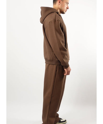 Track Suit Hoodie Braun - Onceres™