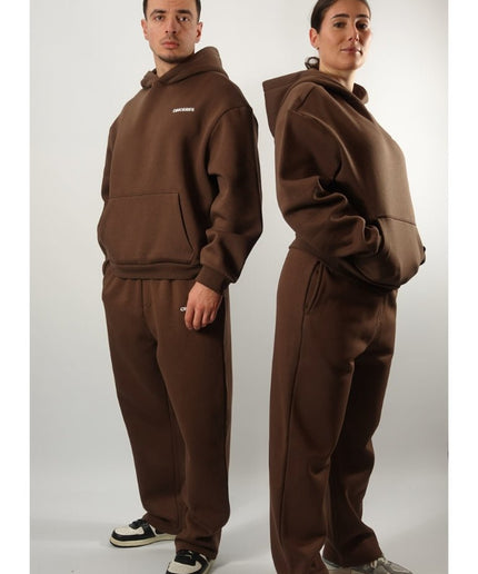 Track Suit Hoodie Braun - Onceres™