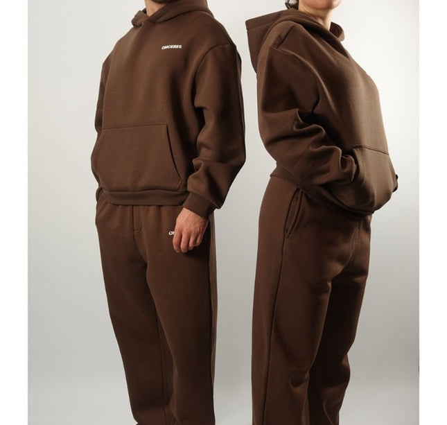 Track Suit Hoodie Braun - Onceres™