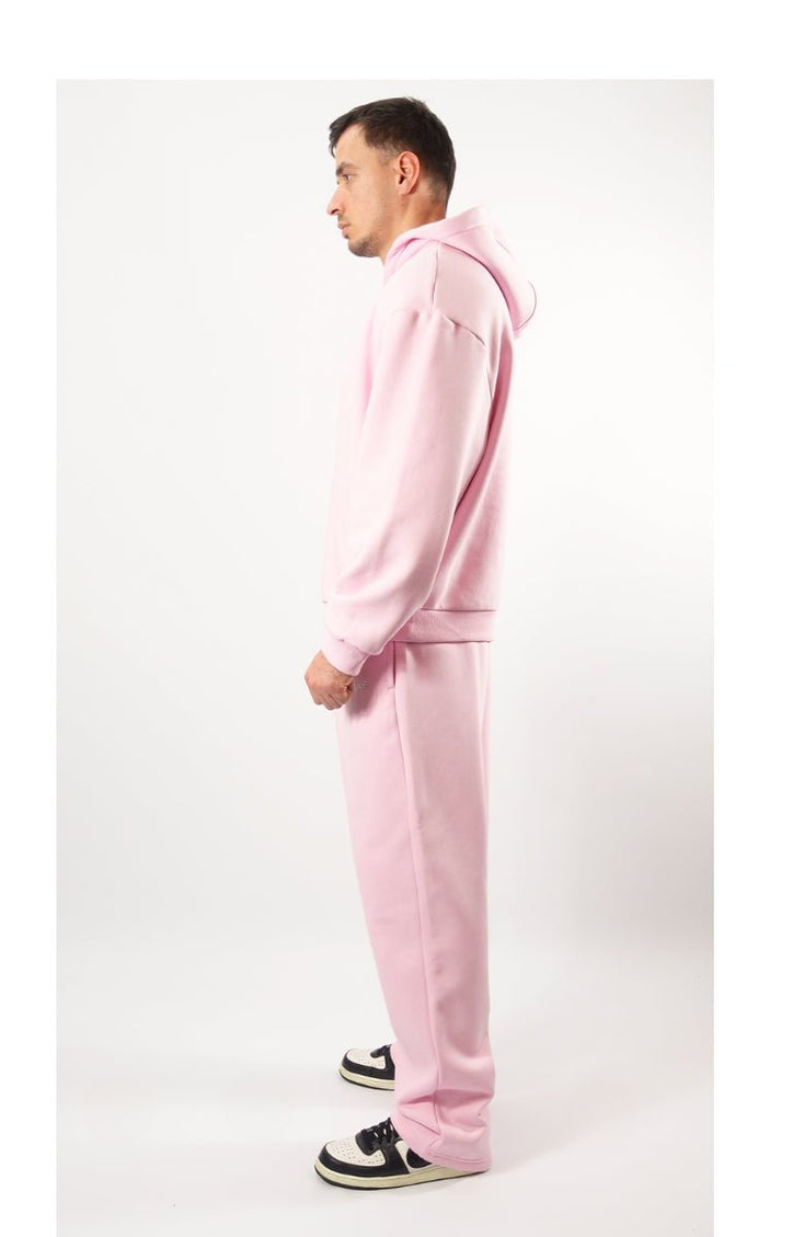 Track Suit Hoodie Pink - Onceres™