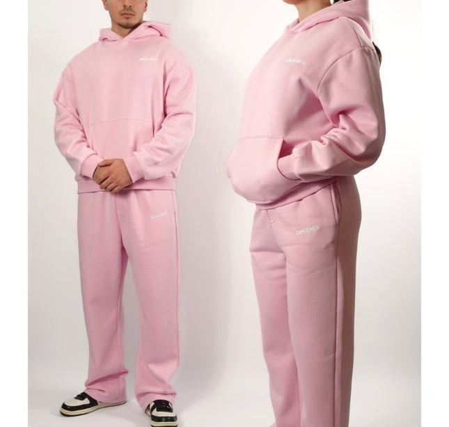 Track Suit Hoodie Pink - Onceres™