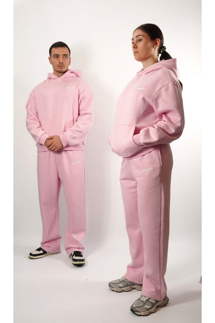Track Suit Hoodie Pink - Onceres™