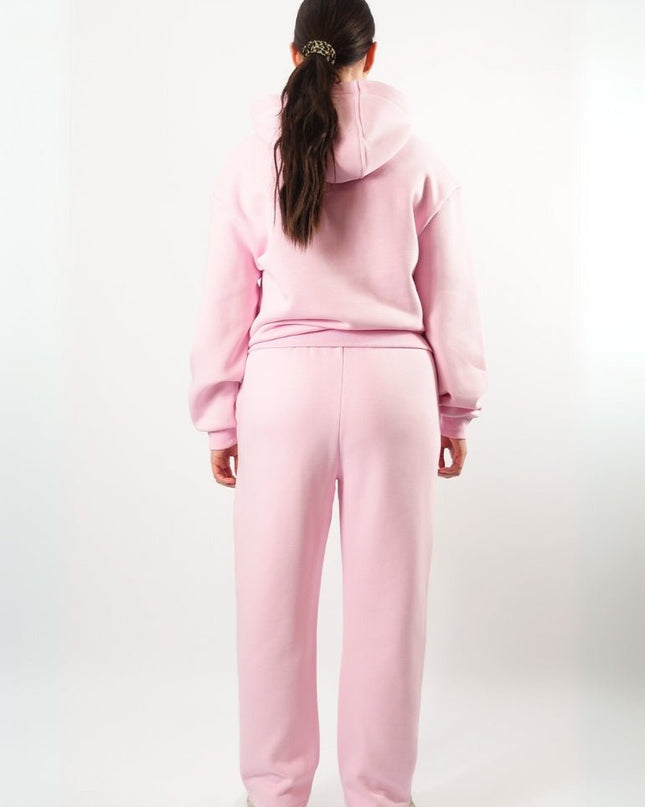 Track Suit Hoodie Pink - Onceres™