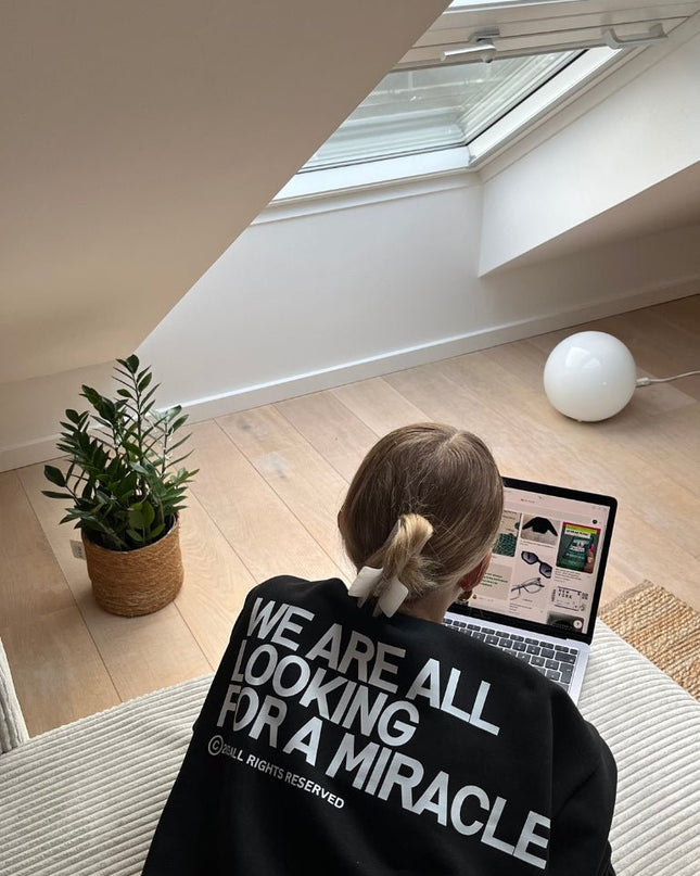 we are all looking for a miracle - Crewneck - Onceres™
