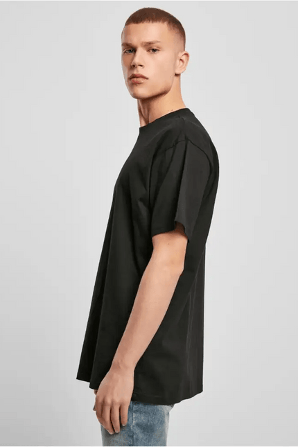 black raw oversized shirt