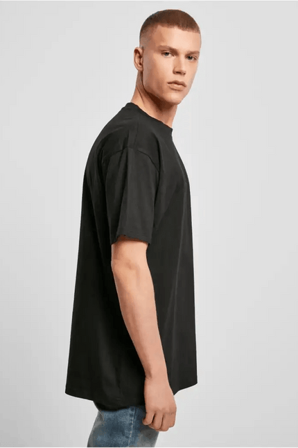 black raw oversized shirt