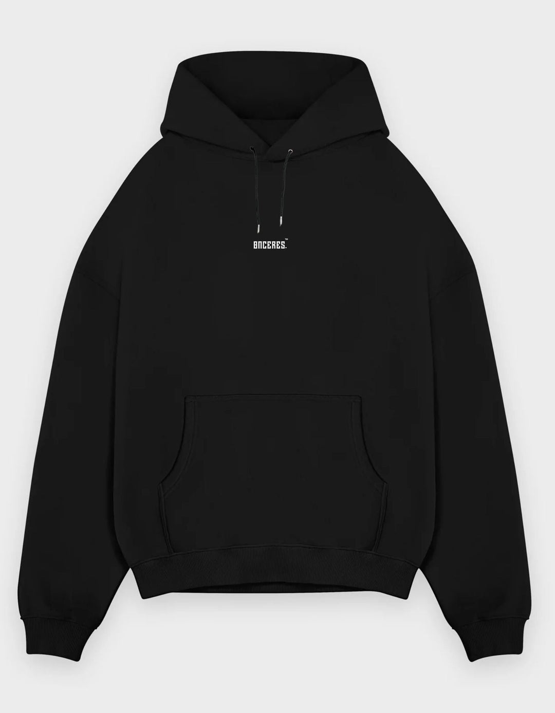 black raw hoodie oversized hoodie