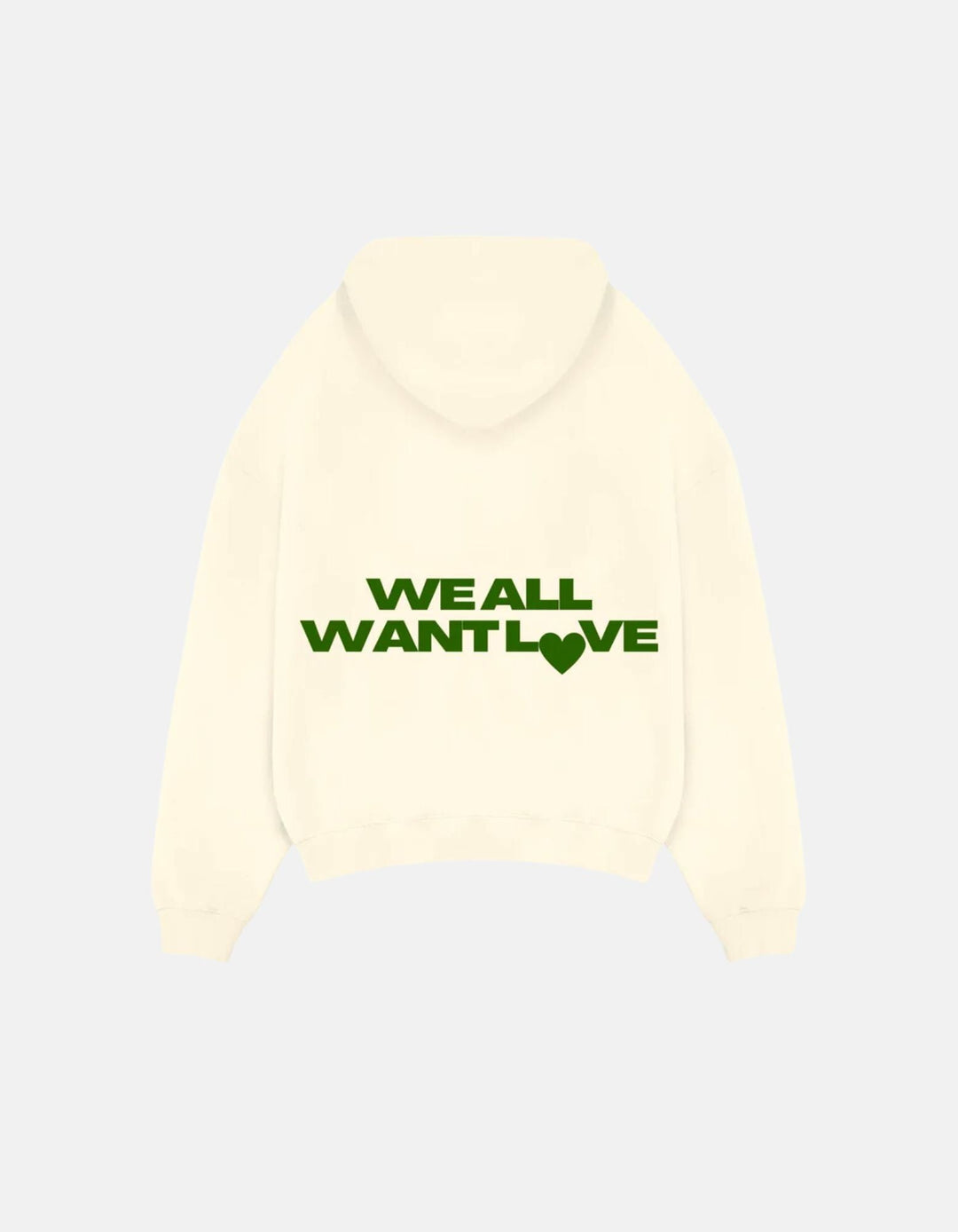 We all want love Oversized Hoodie